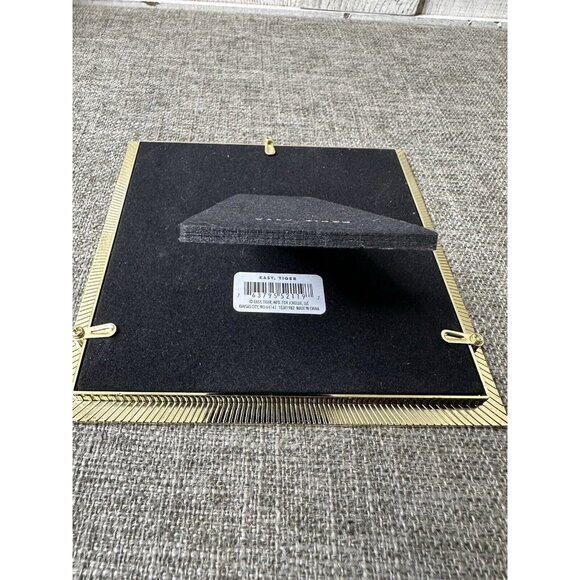 Easy Tiger Black with Gold Tone Trim Current Mood Metal Picture Frames Pack of 4 - Picture 5 of 8